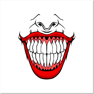 BEST SELLER - TWISTY THE CLOWN - Facemask Mask Posters and Art